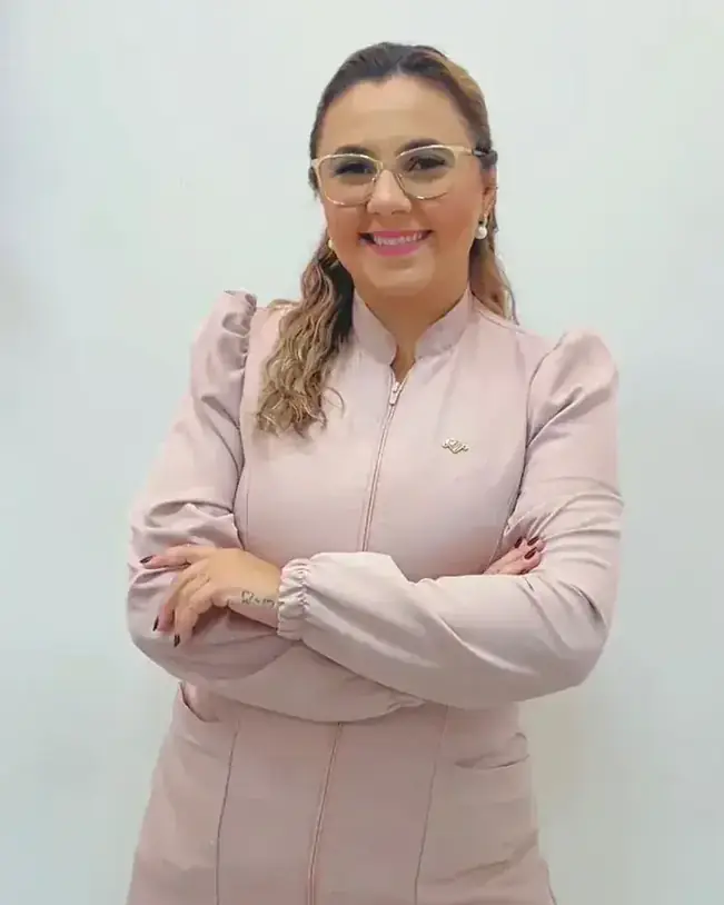 Dra. Bianca Moreno na recepção da 4You Odontologia